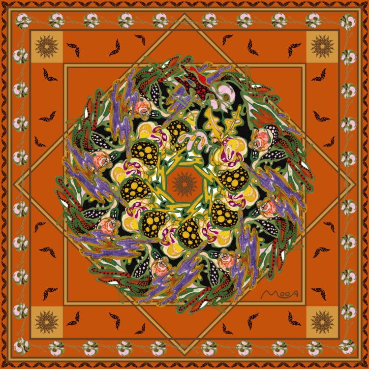 Moon Garden (Orange)