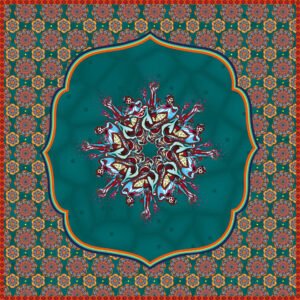 Mandala No.1 (Orange)