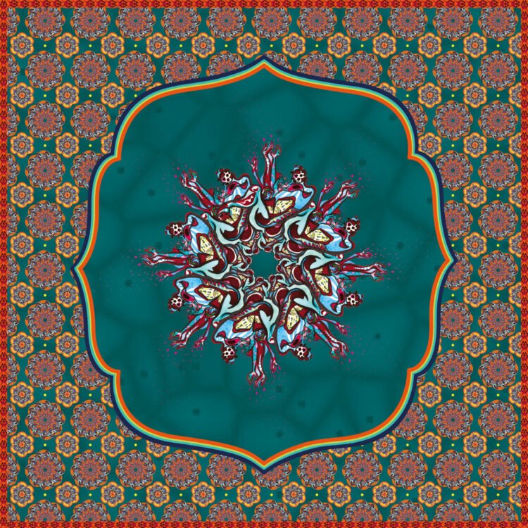 Mandala No.1 (Orange)